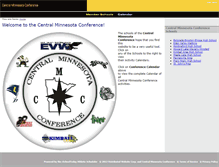 Tablet Screenshot of centralmnconference.org